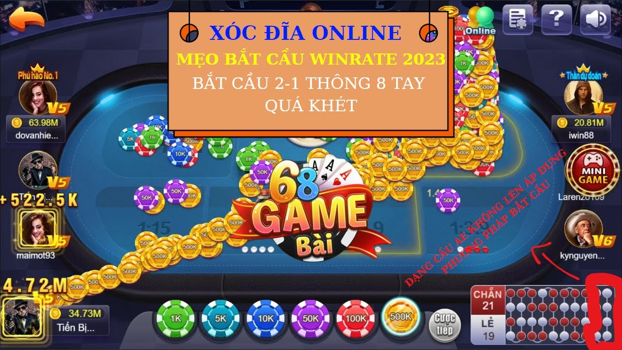 Các chiến thuật chơi xóc đĩa nhà cái Hi88